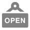 Open sign icon image for Merchant Services